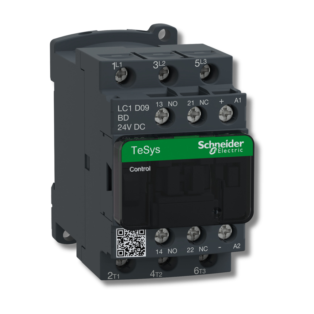 TeSys LC1D - contacteur - 3P - AC-3 440V - 9A - bobine 24Vcc