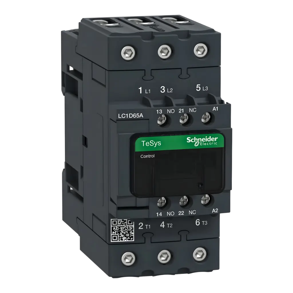 Contacteur TeSys D - 3P (3 NO) - AC-3 - ≤ 440 V 65 A - Bobine 220 V AC 50/60 Hz