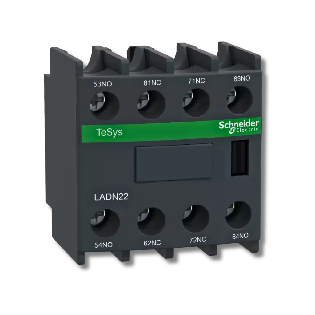 bloc de contacts auxiliaires - 1F+1O - bornes à vis-étriers -  TeSys D