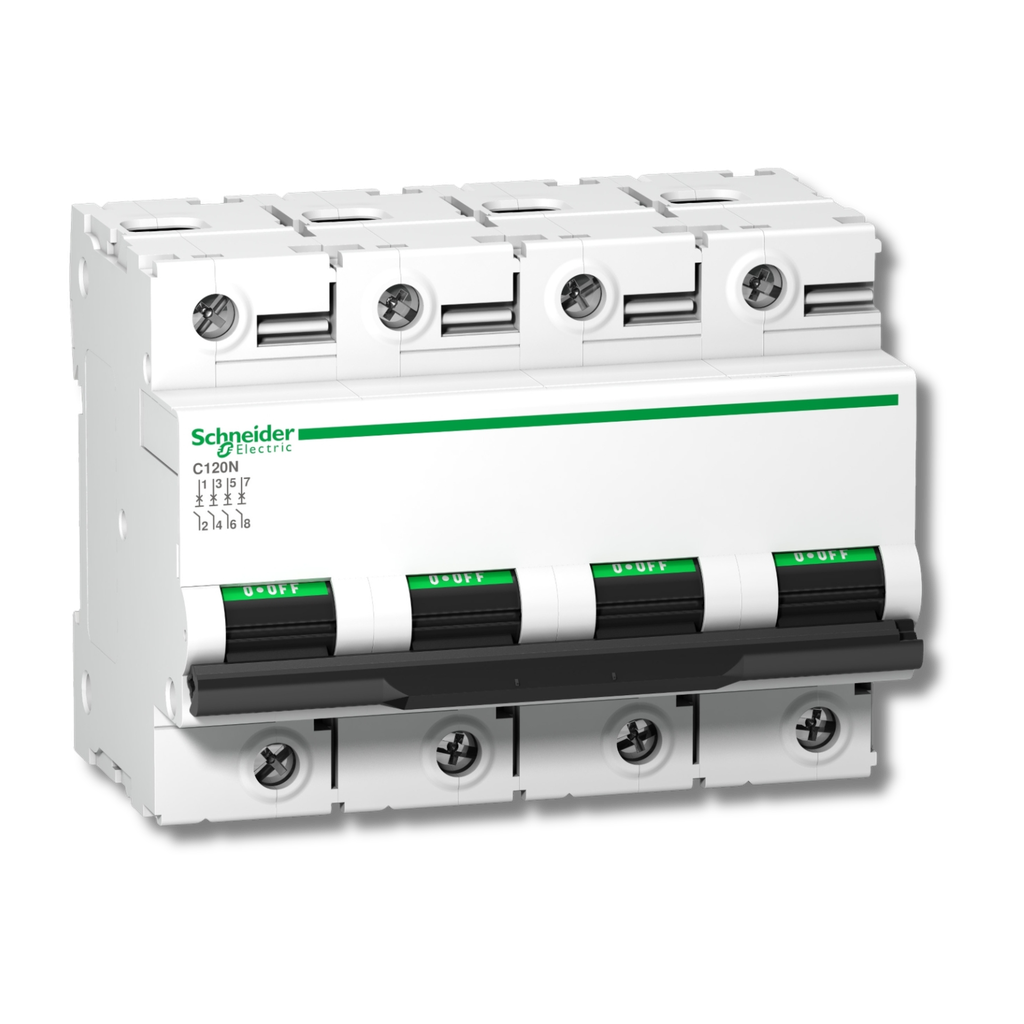 C120N - disjoncteur - 4P - 125A - courbe C